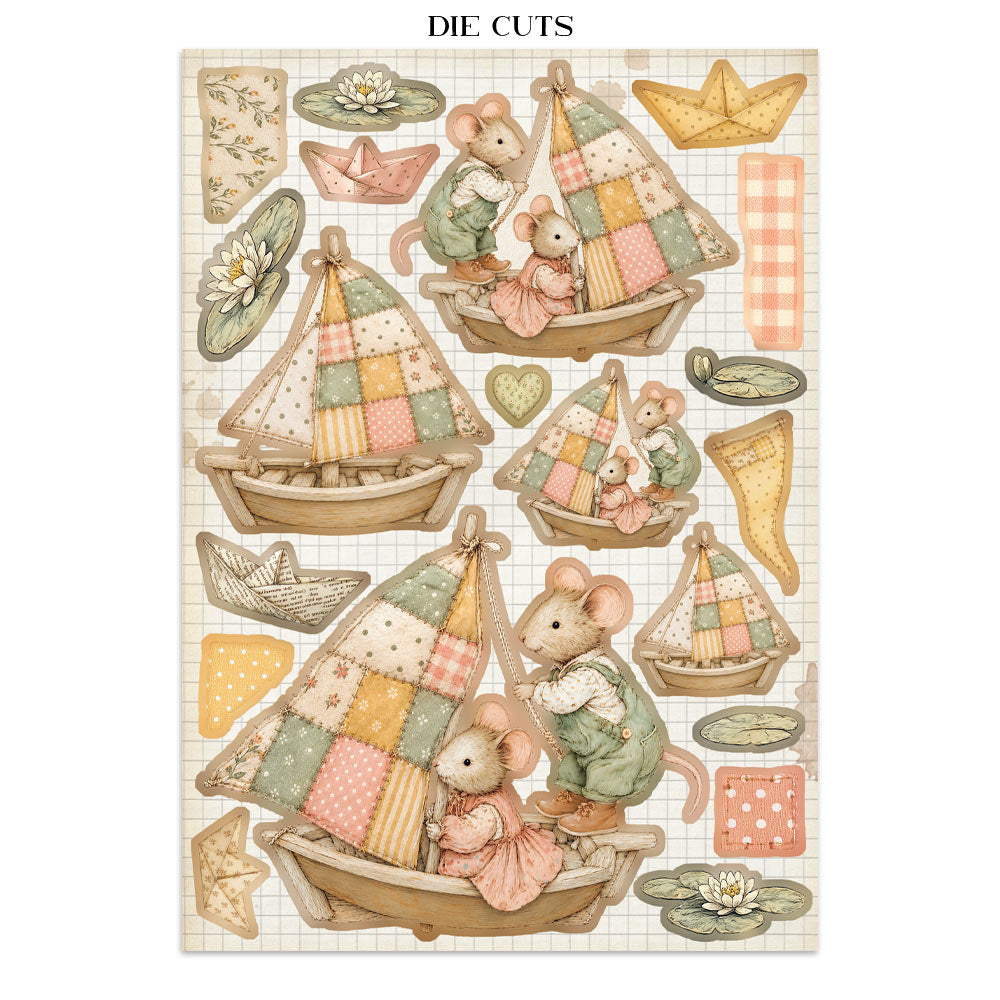 Printed Art Junk Journal Focus Points For Art And Craft A5 - Cozy Family
