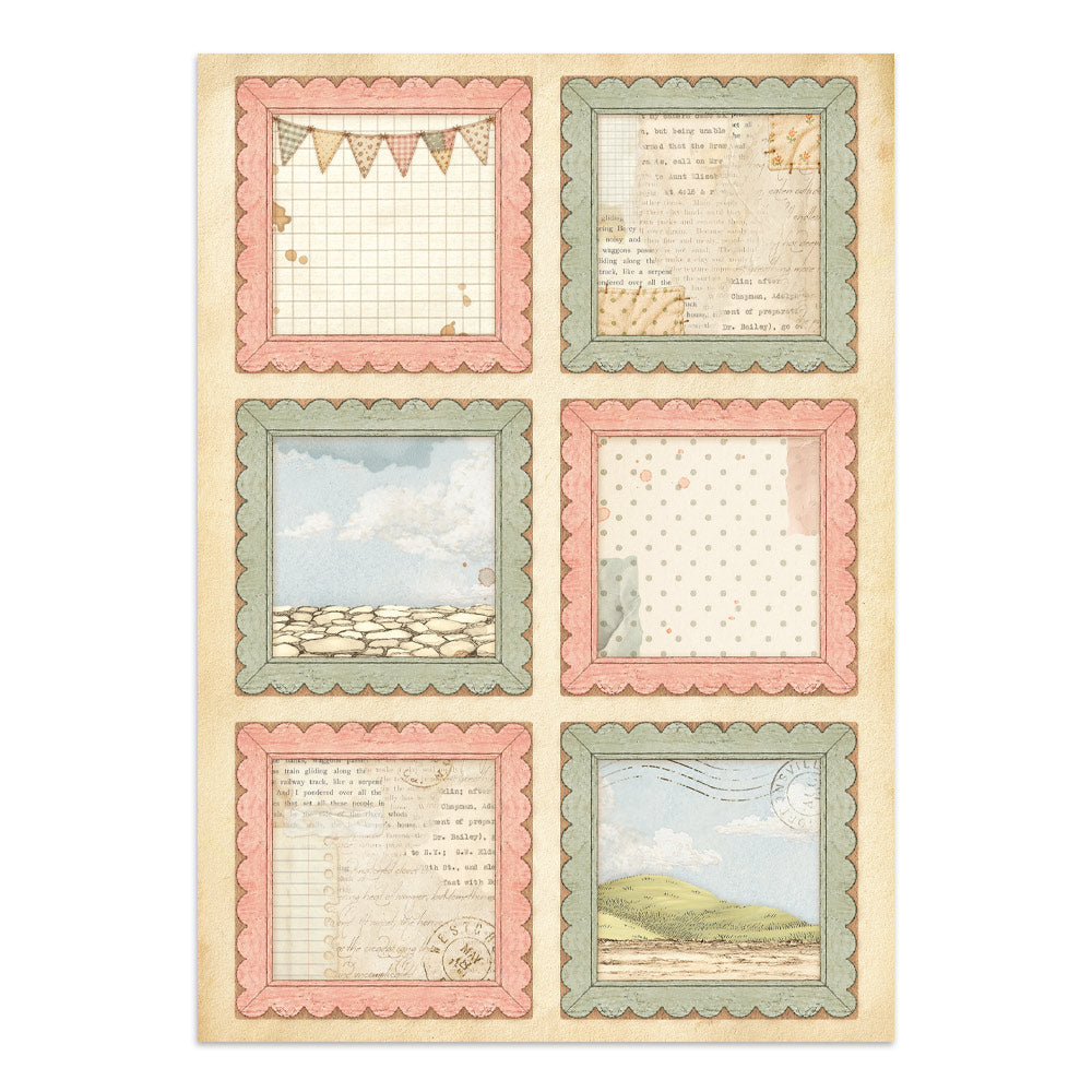 Printed Art Junk Journal Focus Points For Art And Craft A5 - Cozy Family