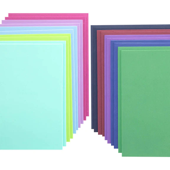 Cool Tones Pop-Up Die Cutting Foam Sheets - 10 Pack