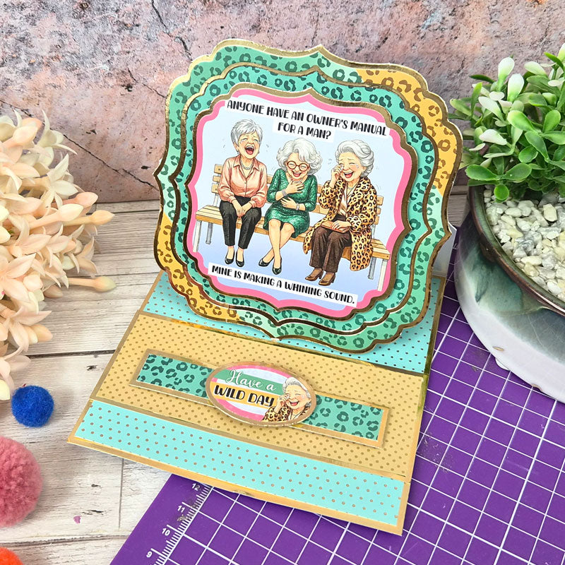 Luxury Shaped Cards - Easy Easels