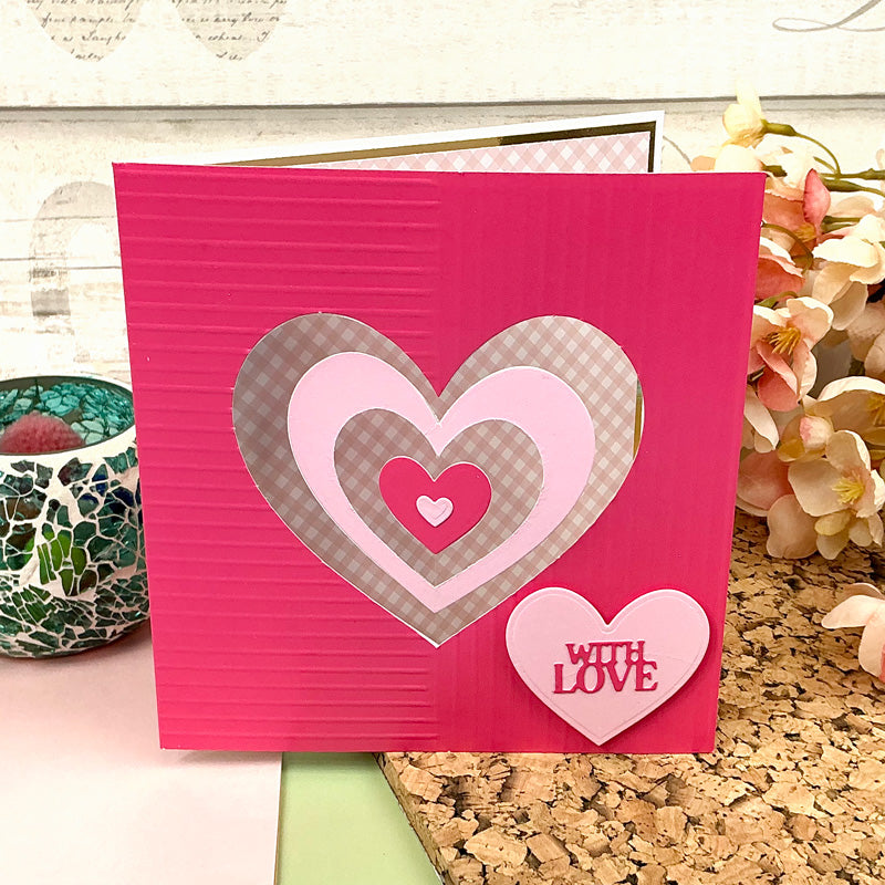 Shaped Aperture Cards - 6" x 6" Coloured Megabuy