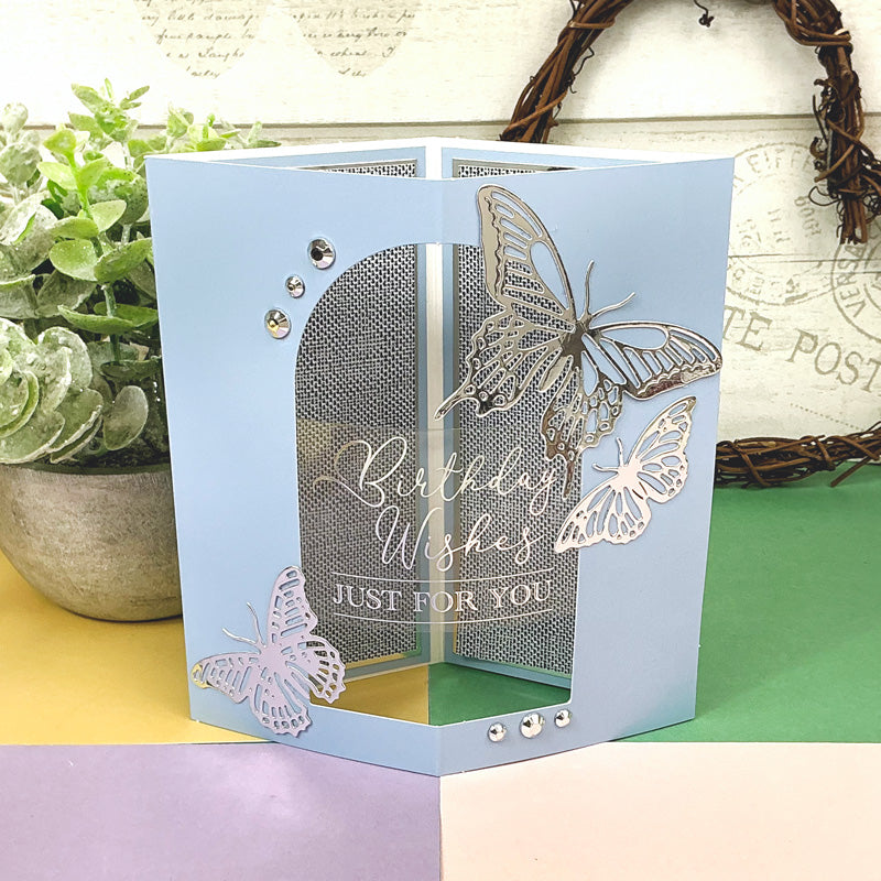 Shaped Aperture Cards - 6" x 6" Coloured Megabuy