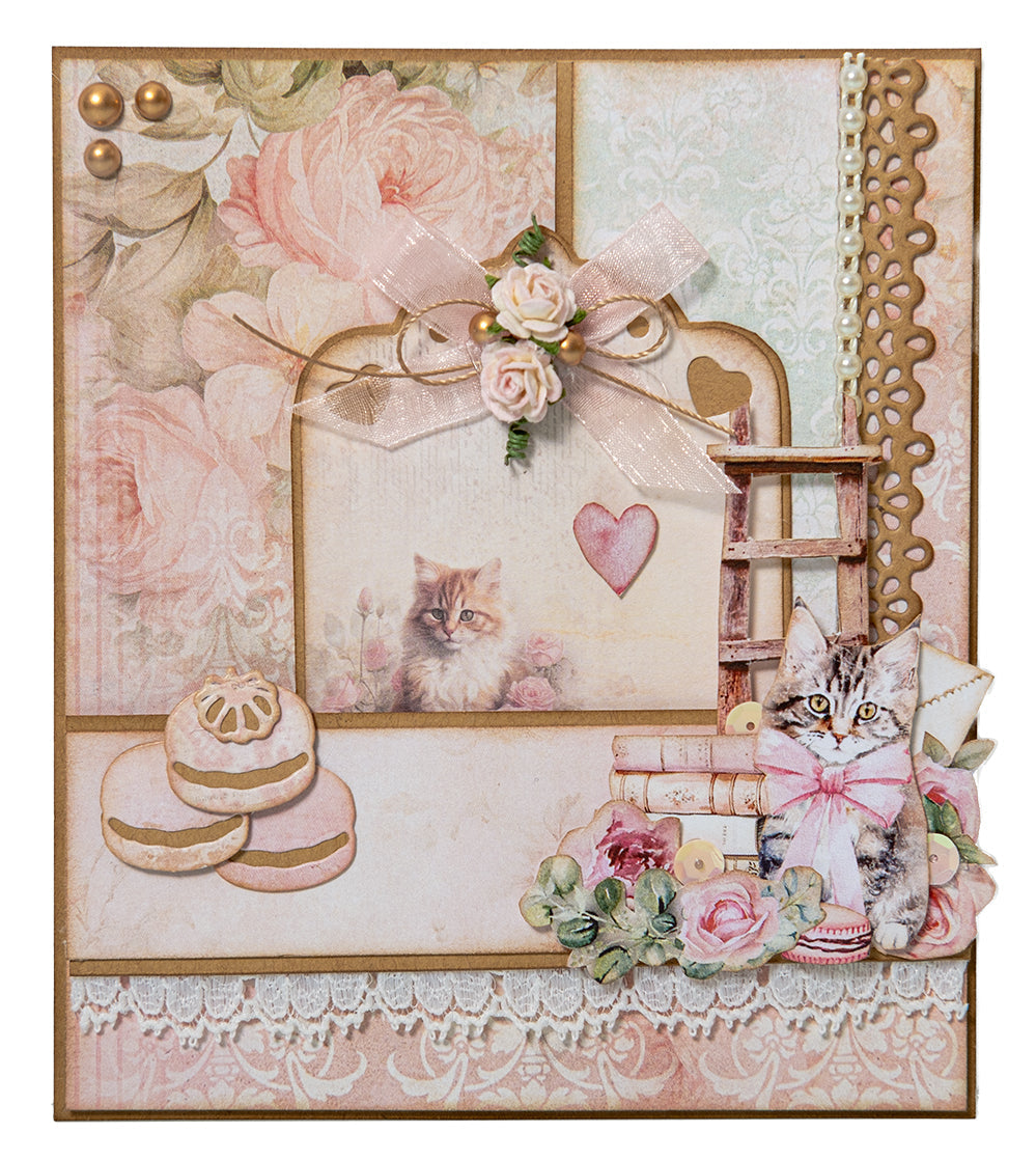 SL Tags ATC, 250 gsm Paper A Cat's Secret 20 Pieces