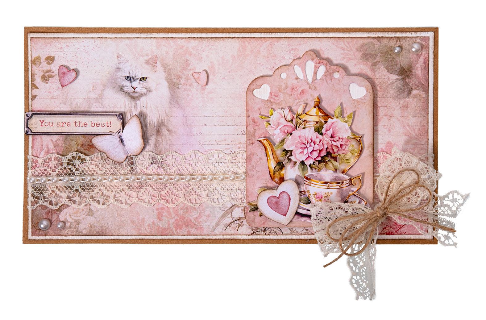 SL Tags ATC, 250 gsm Paper A Cat's Secret 20 Pieces