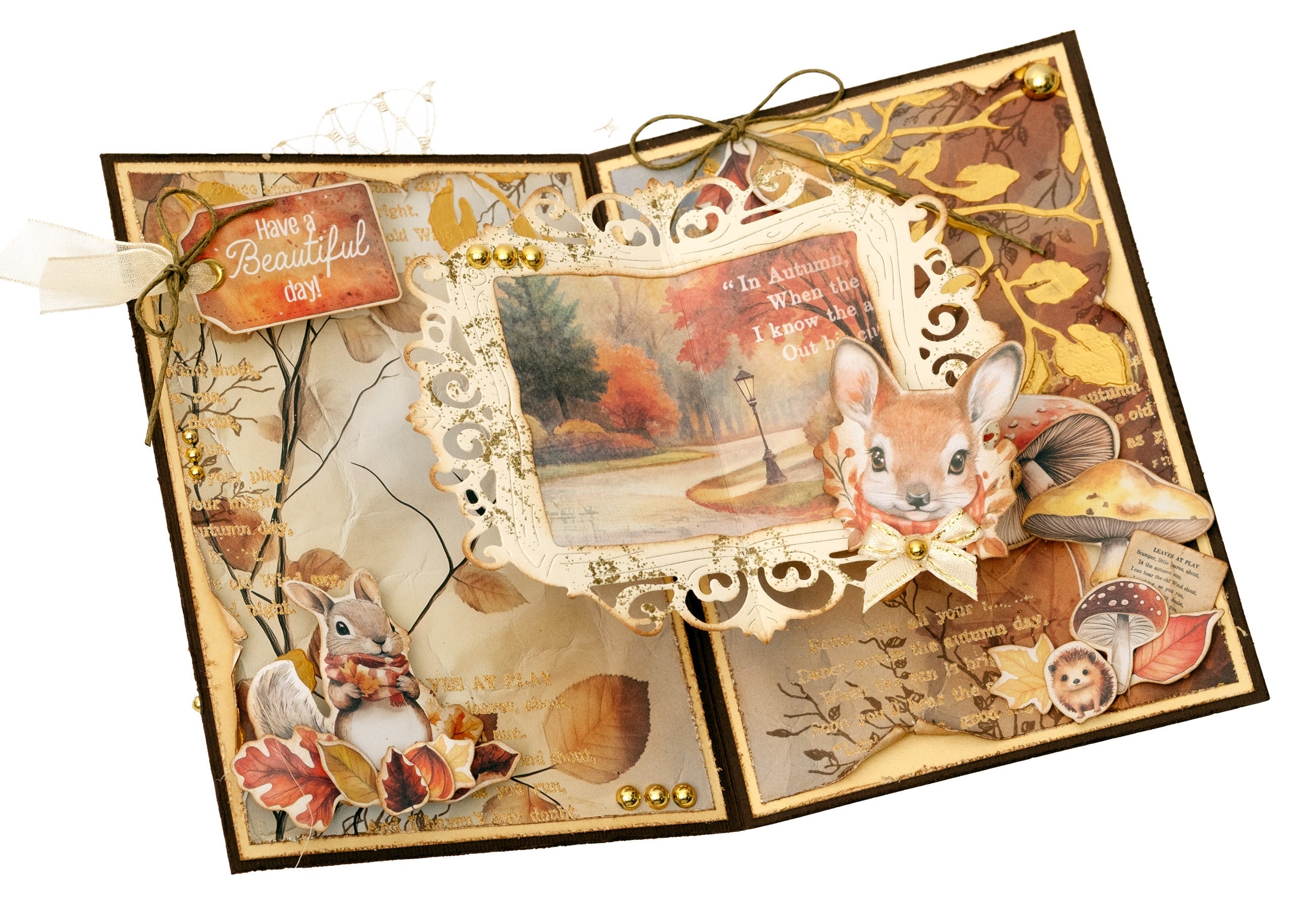 SL Mask Autumn Branches Charming Autumn 1 Piece