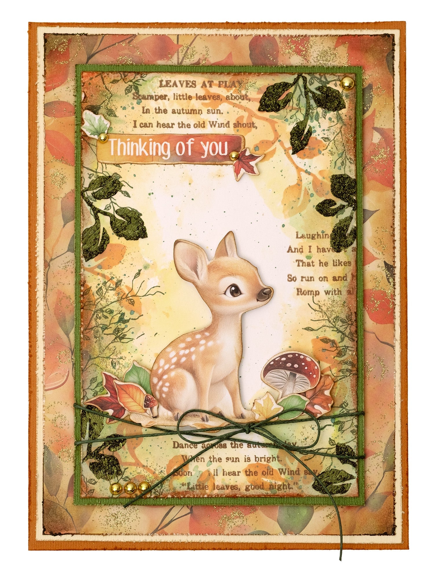SL Die-Cut Paper Pad Paper Elements Charming Autumn 20 Sheets