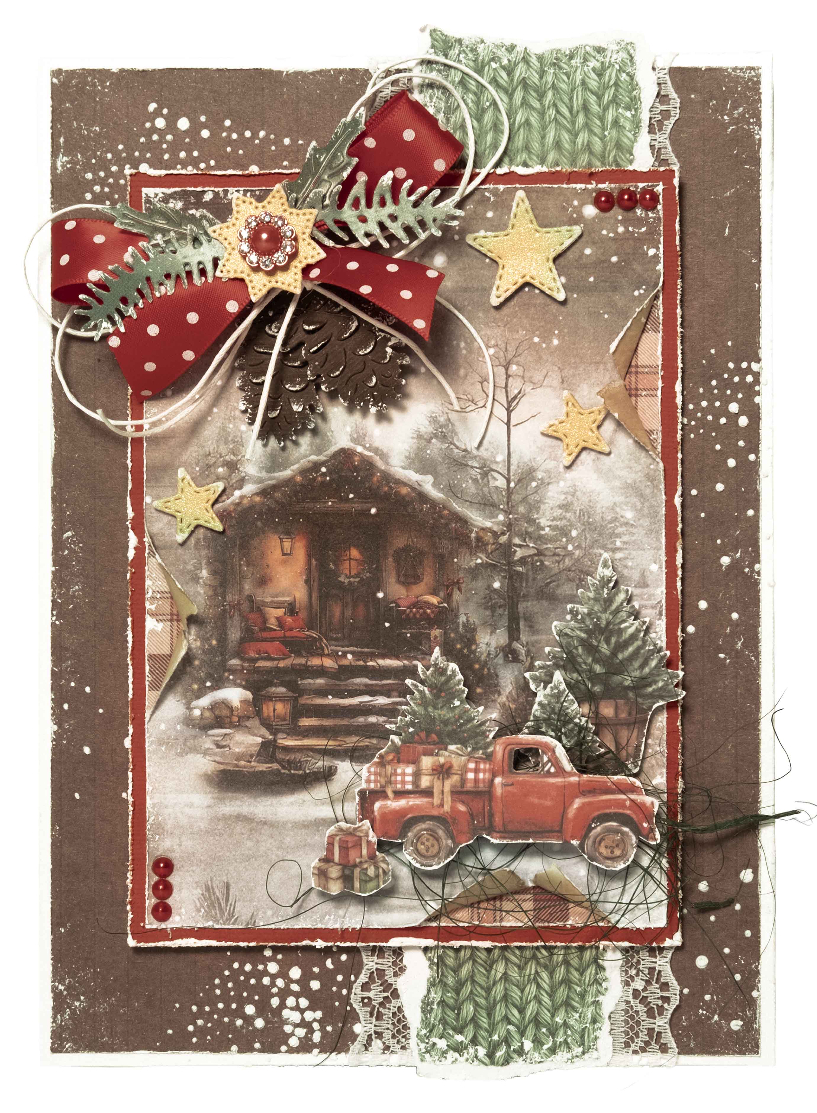 SL Cutting Dies Christmas Decorations Cottage Christmas