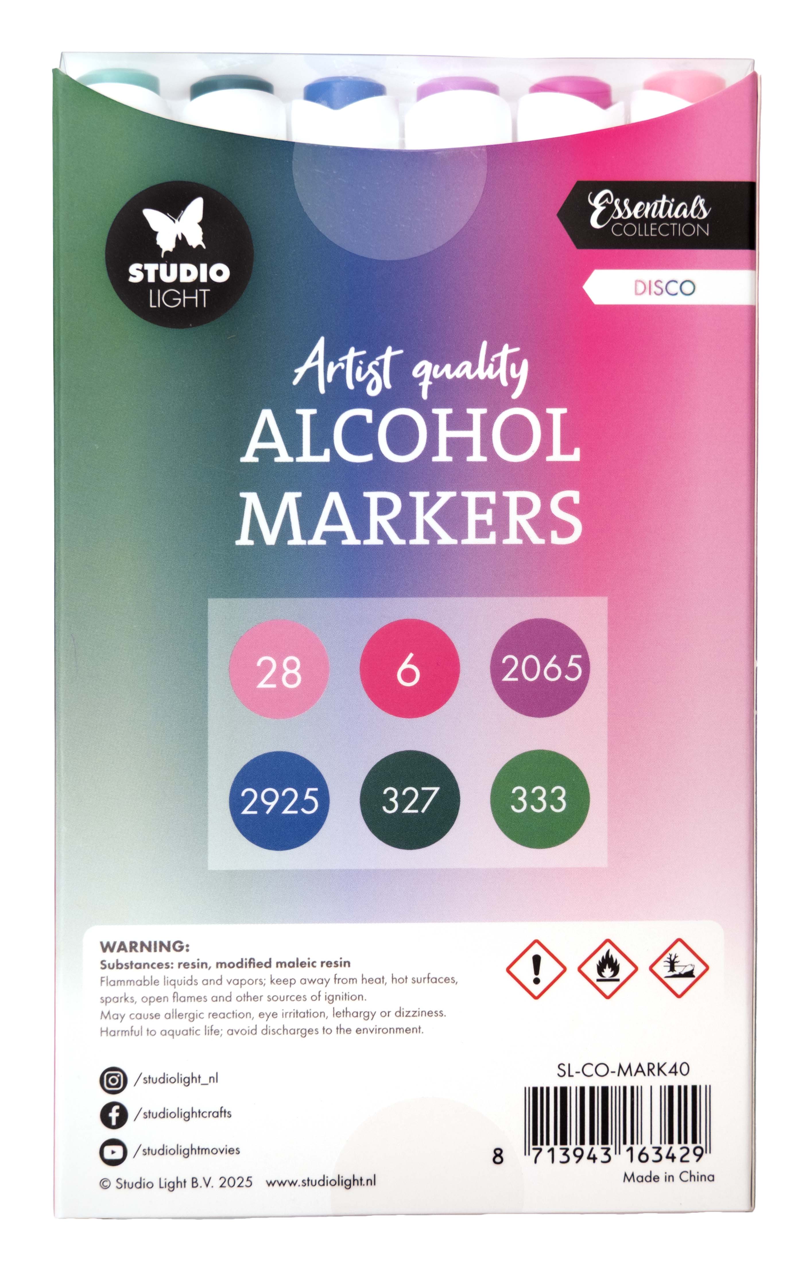 Studio Light Alcohol Ink Markers