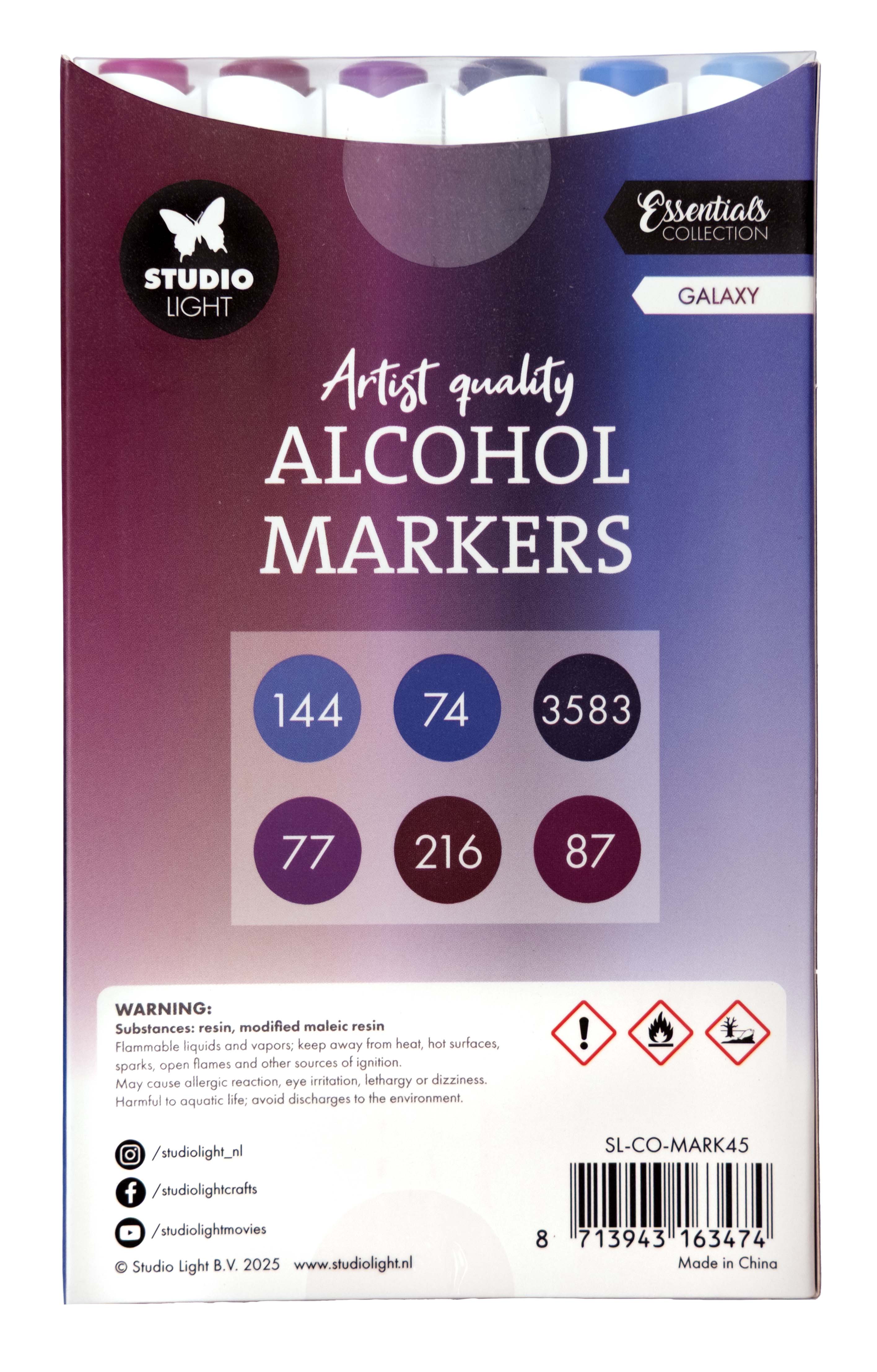 Studio Light Alcohol Ink Markers