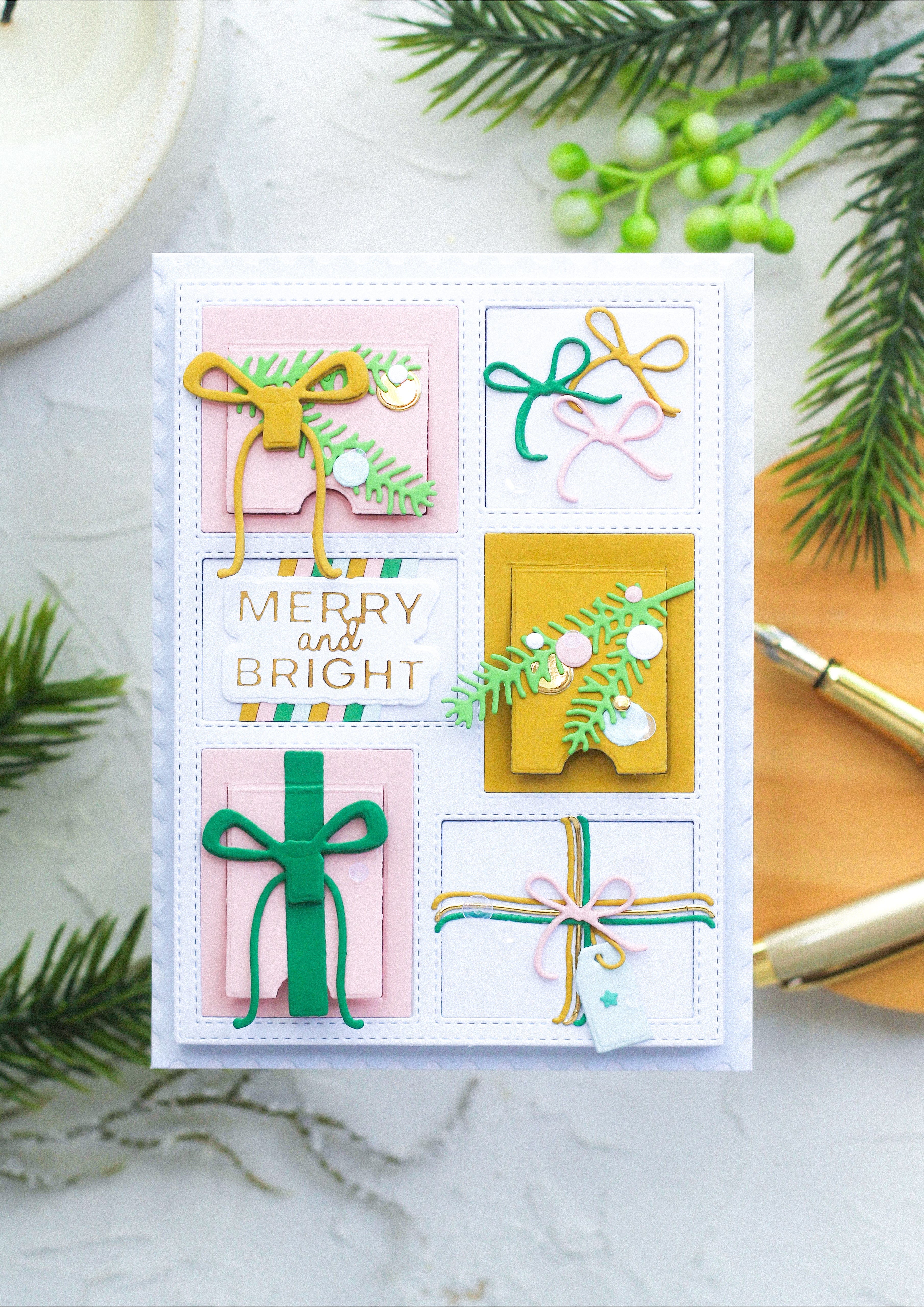 SL Cutting Die Advent Cardshape Essentials 8 Pieces