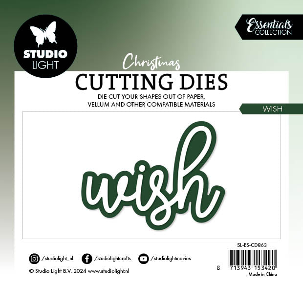 SL Cutting Dies Wish Essentials 2 PC