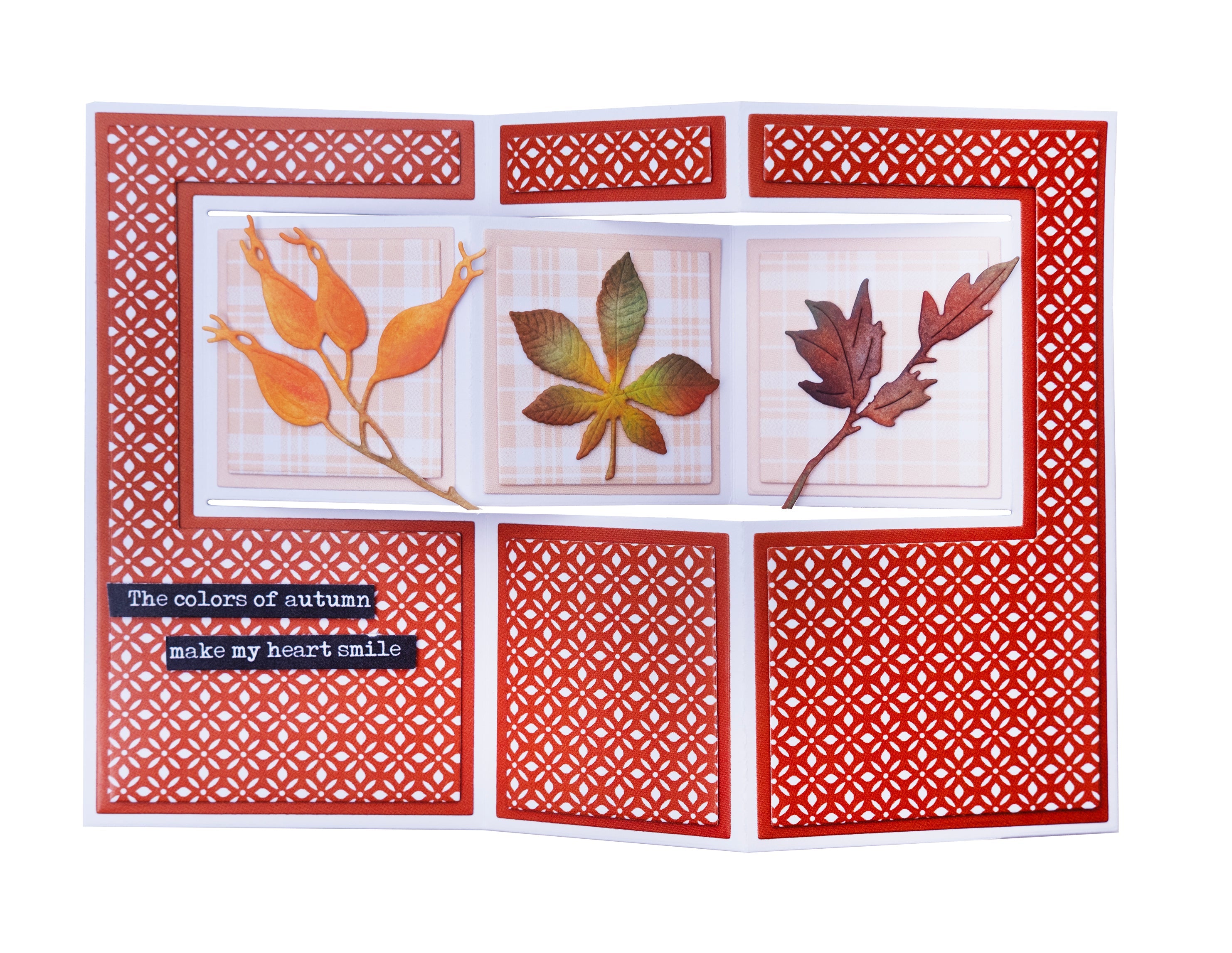 SL Pattern Paper Pad Autumn Oranges Essentials 36 SH