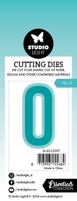 SL Cutting Die Number 0 Essentials 1 PC