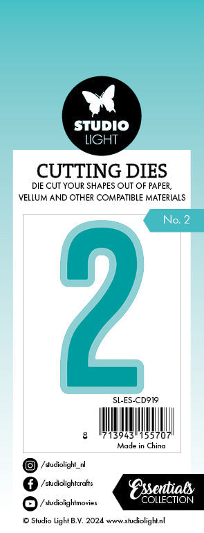 SL Cutting Die Number 2 Essentials 1 PC