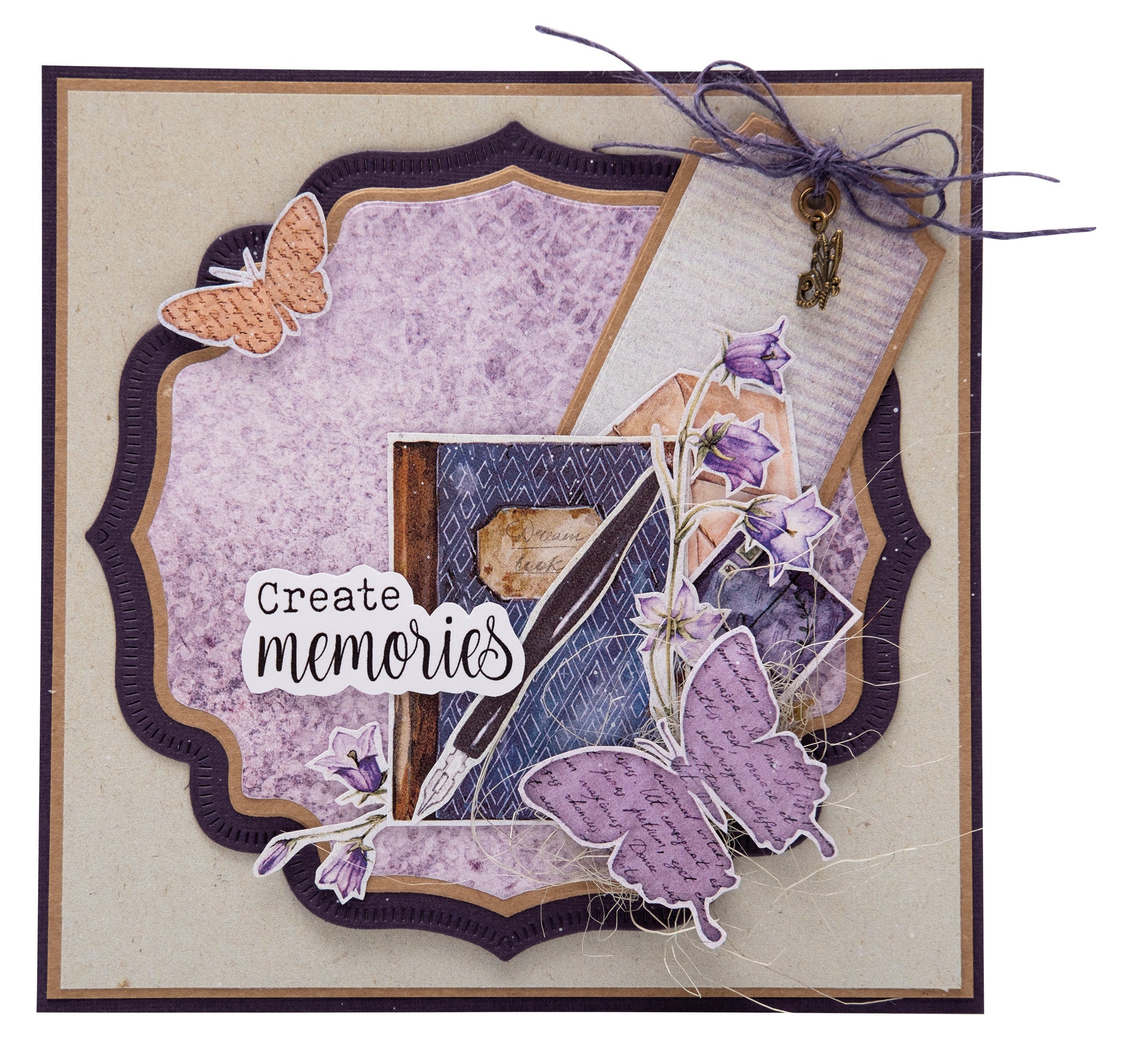 SL Die-Cut Paper Pad Paper Elements Diary of Dreams 20 SH