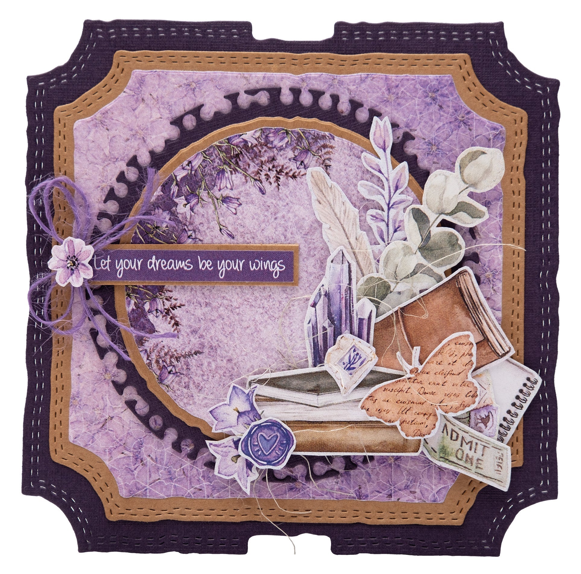 SL Design Paper Pad Background Diary of Dreams 36 SH