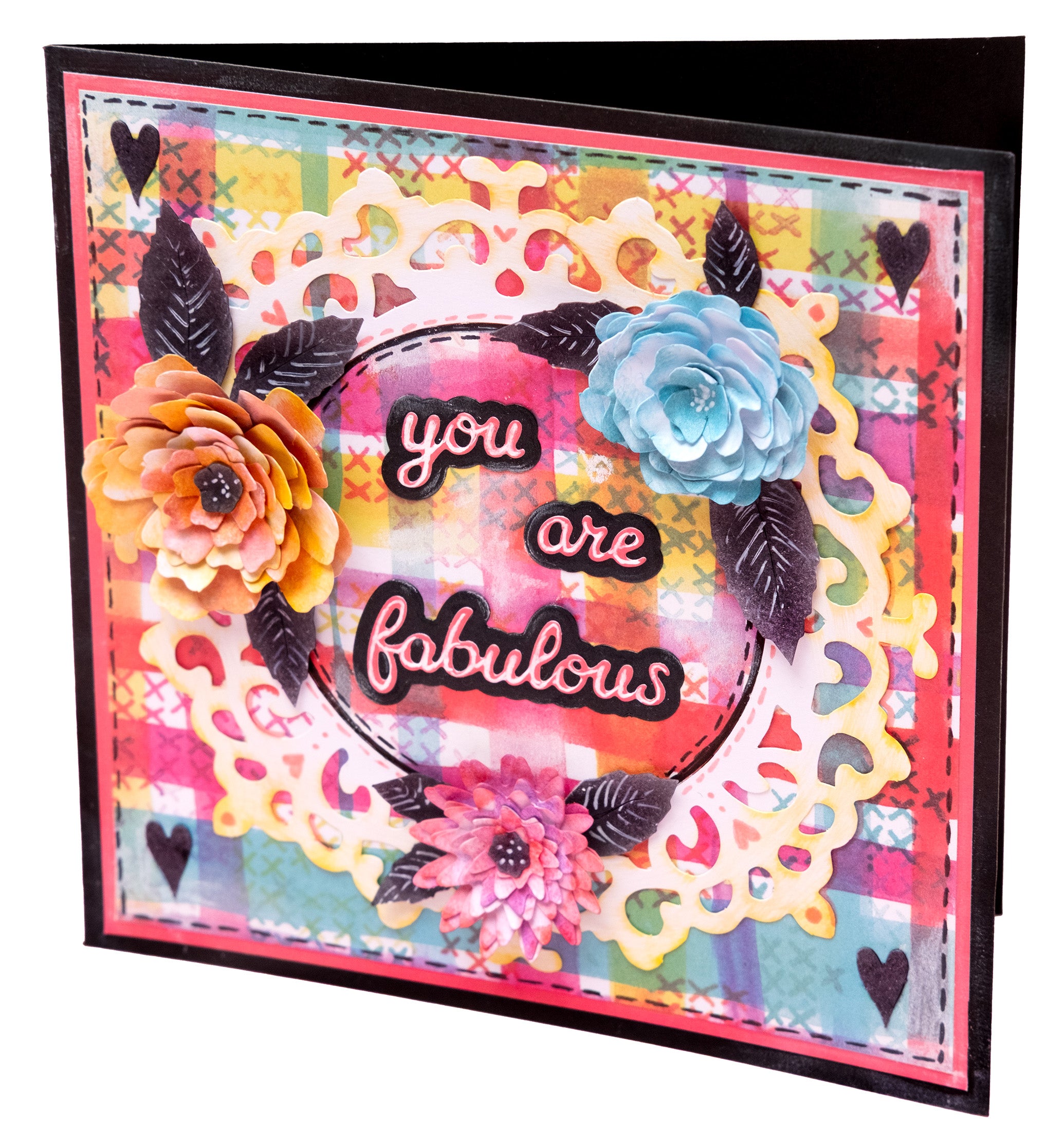 SL Die-Cut Paper Pad Bloom & Butterfly Essentials 20 Sheets