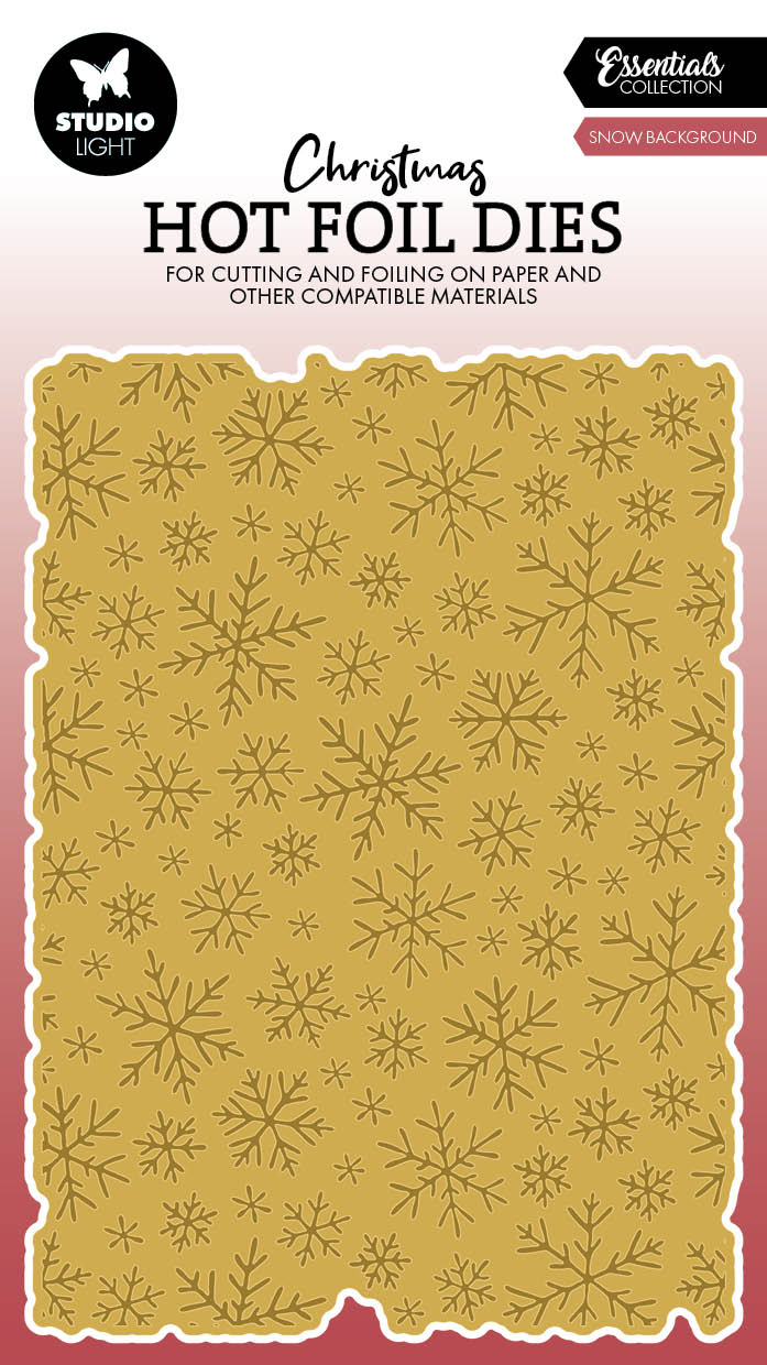 SL Hot Foil Dies Snow Background Essentials 1 PC