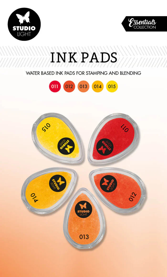 Studio Light Water Based Ink Pad Set of 3