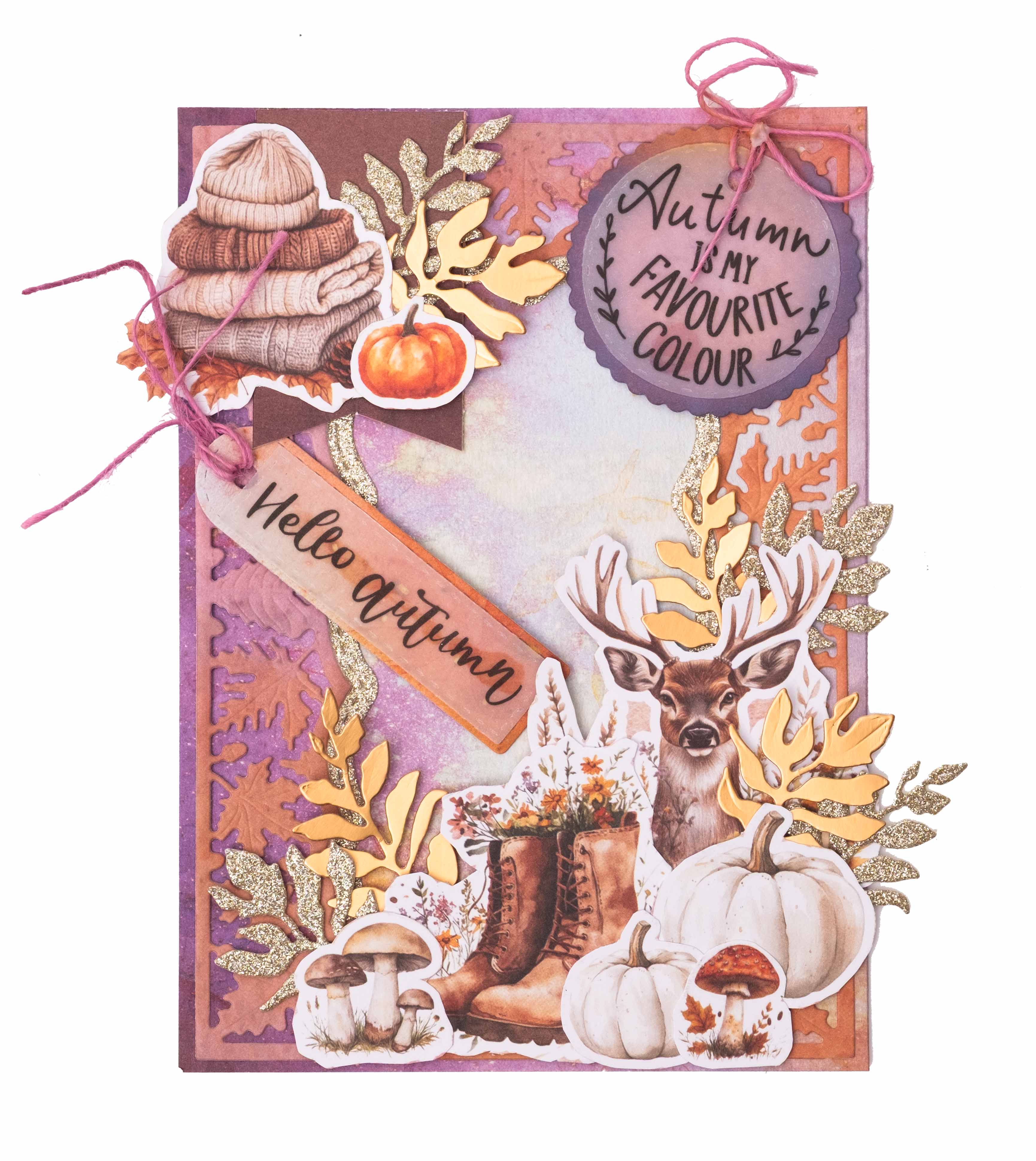 SL Cutting Die Autumn Card Essentials 17 Pieces
