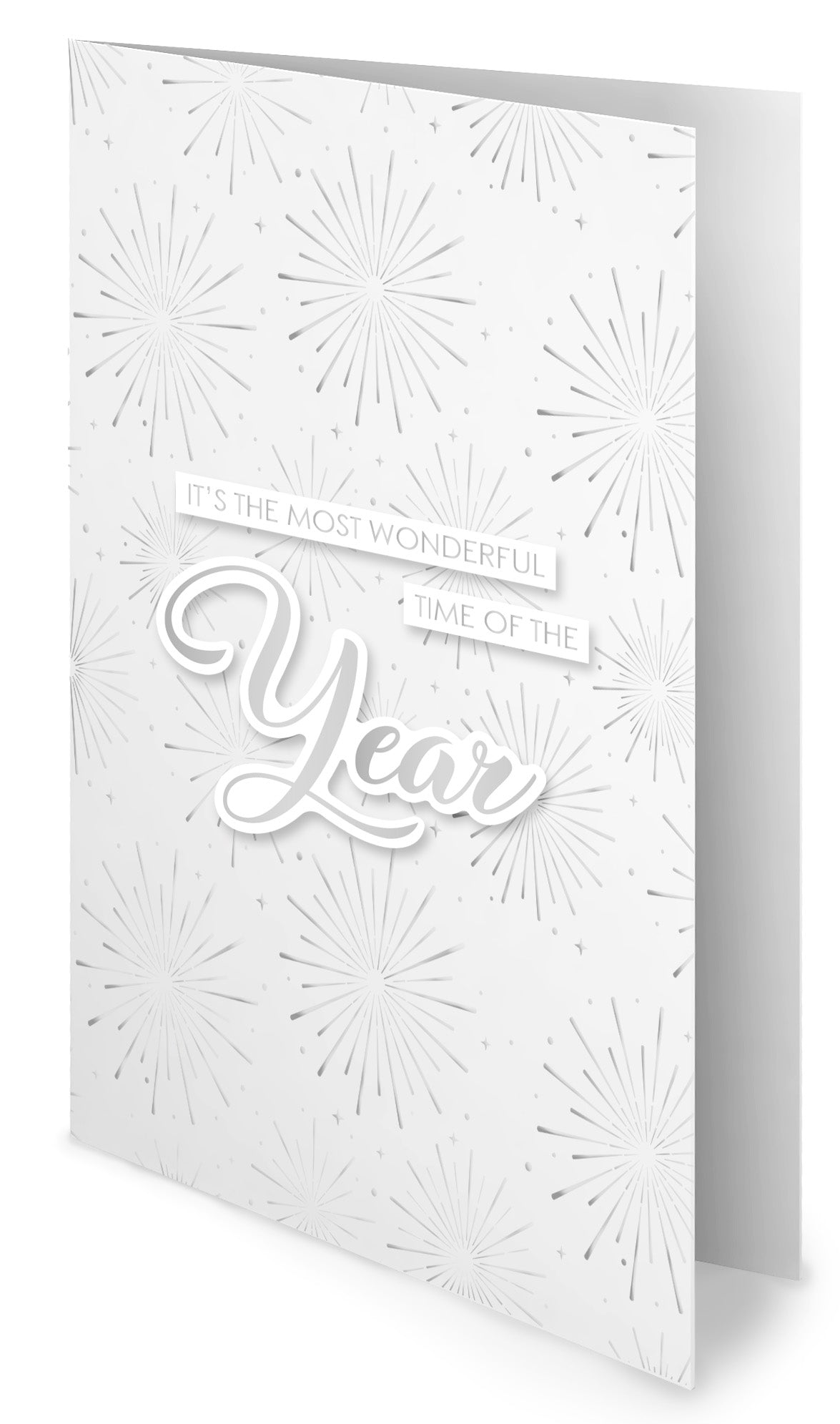 SL Foiled Cards Silver Patterns Essentials 24 Sheets