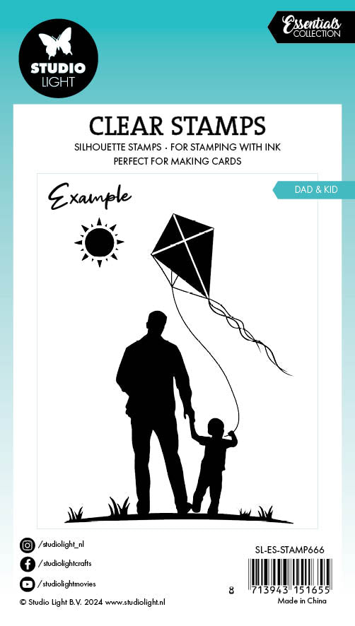 SL Clear Stamp Dad & Kid Essentials 5 PC