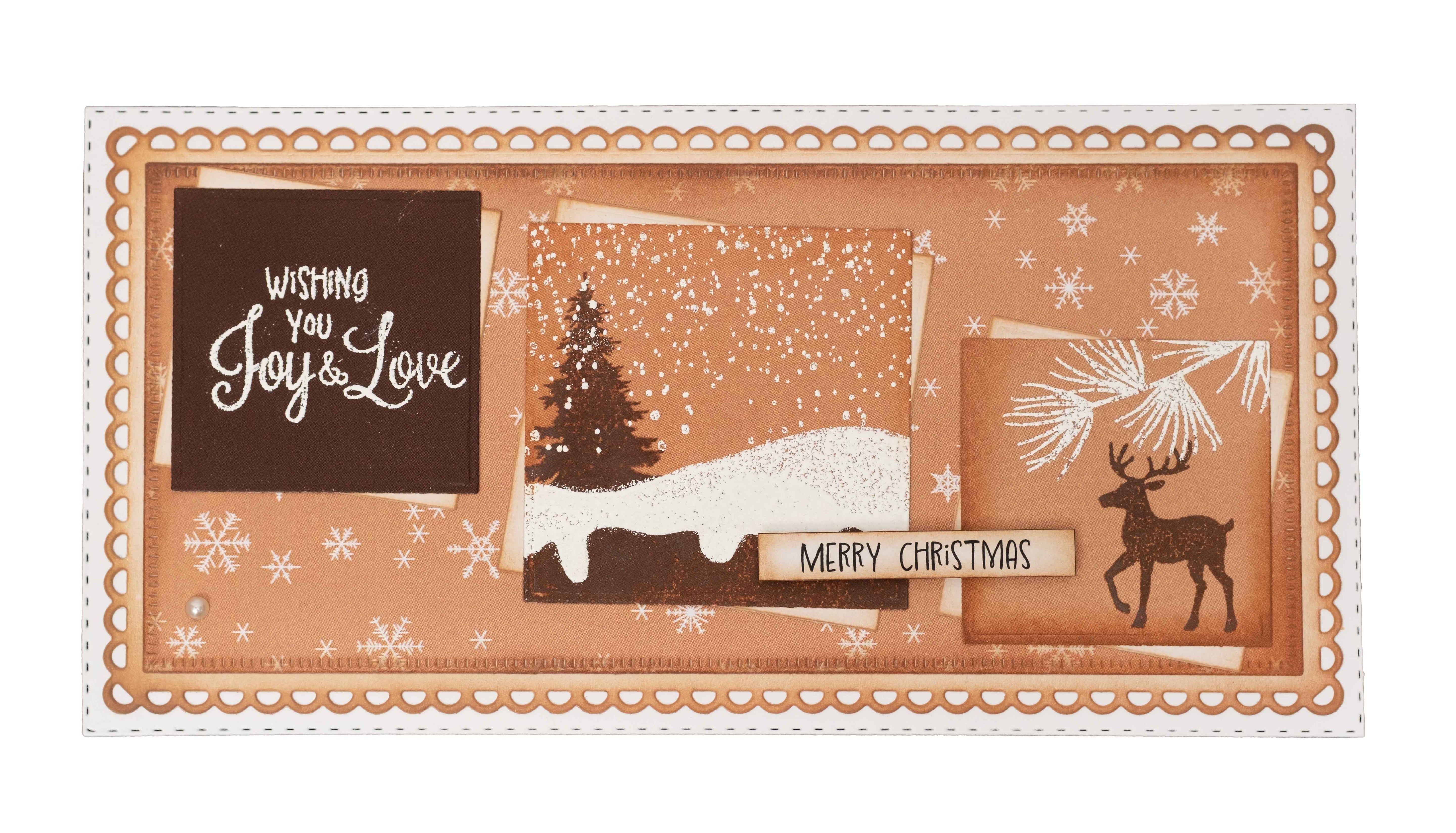 SL Clear Stamp Santa & Reindeer Essentials 1 Piece