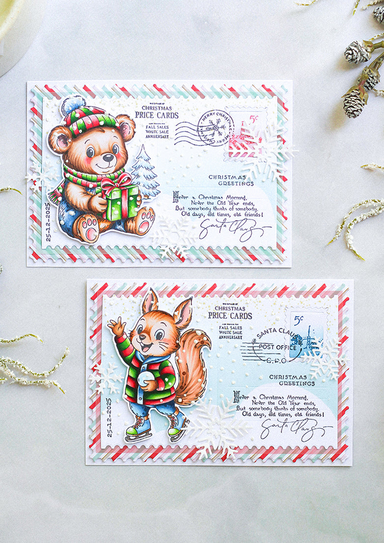 SL Clear Stamp Winter bear Essentials 74x105x1mm 1 Pieces