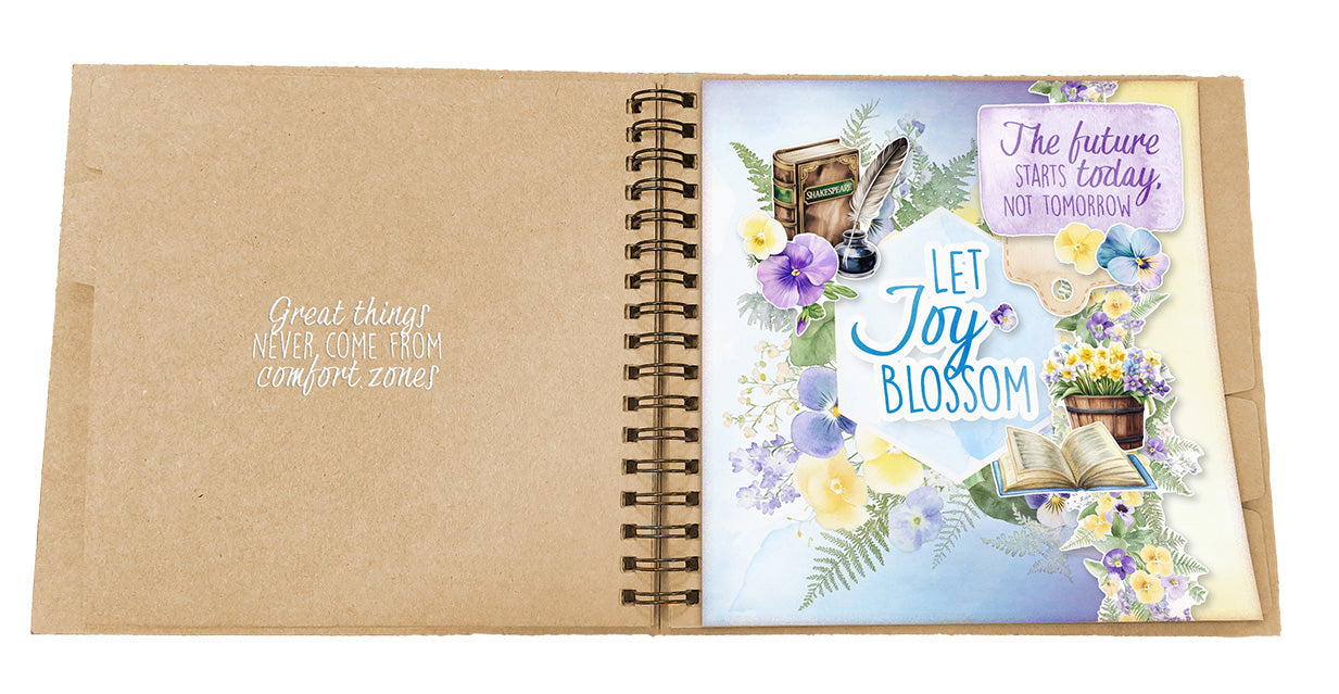 SL Designer Paper Pad Paper & Elements - Violet Musings Essentials 36 Sheets