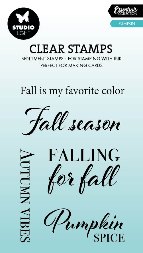 SL Clear Stamps Pumpkin Essentials 5 Pieces