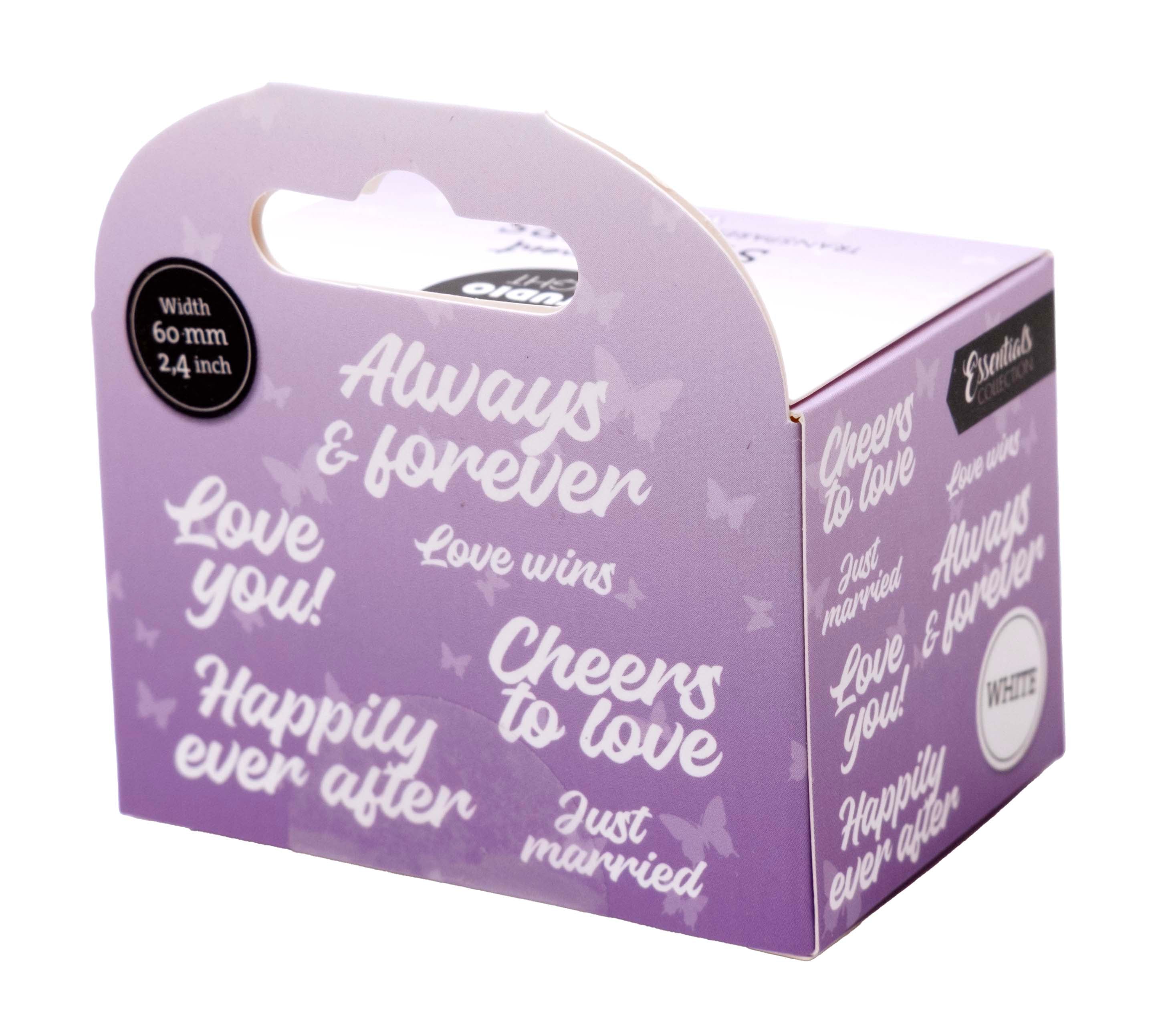 SL Clear Stickers White - Happily Ever After Essentials 5 Meter