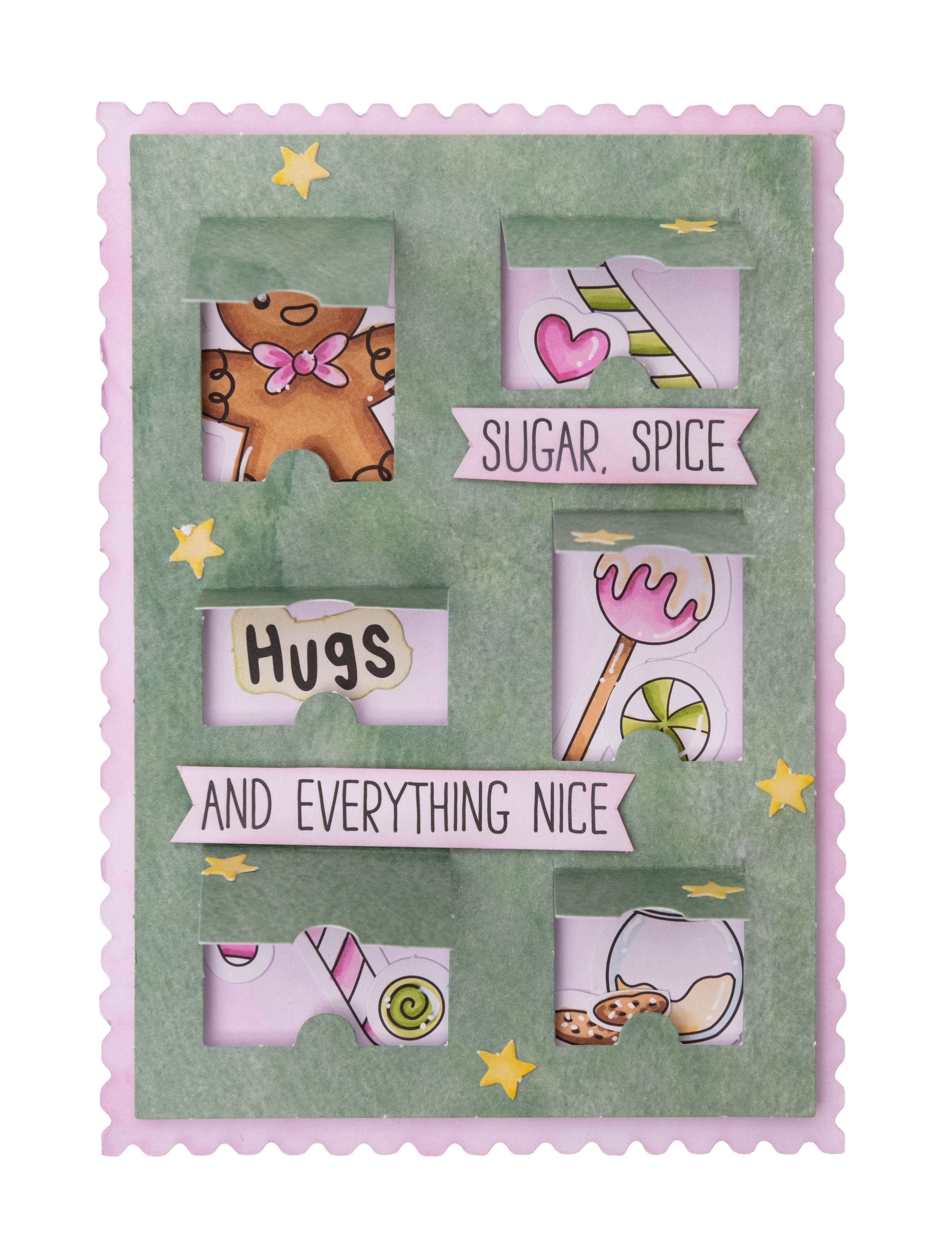 SL Card Making Pad Christmas Sweet Stories 13 Sheets
