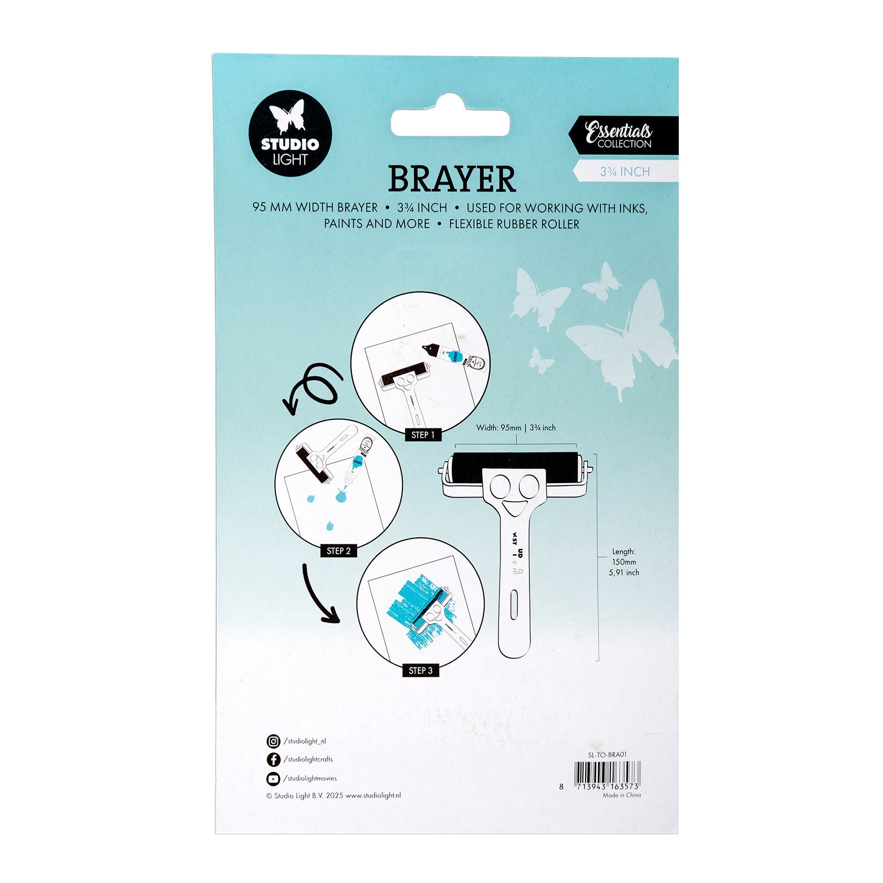 SL Brayer 3,3/4 inch  Tools  120x185x45mm 1 Piece