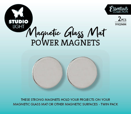 SL Power Magnets For Magnetic Glass Mat Tools Essentials 2 PC