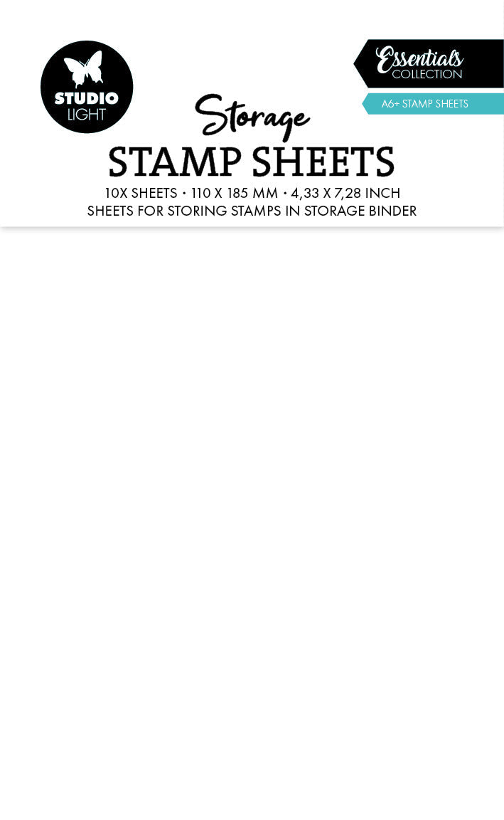 SL Storage Stamp Sheet A6+ Sheet Essentials 10 PC