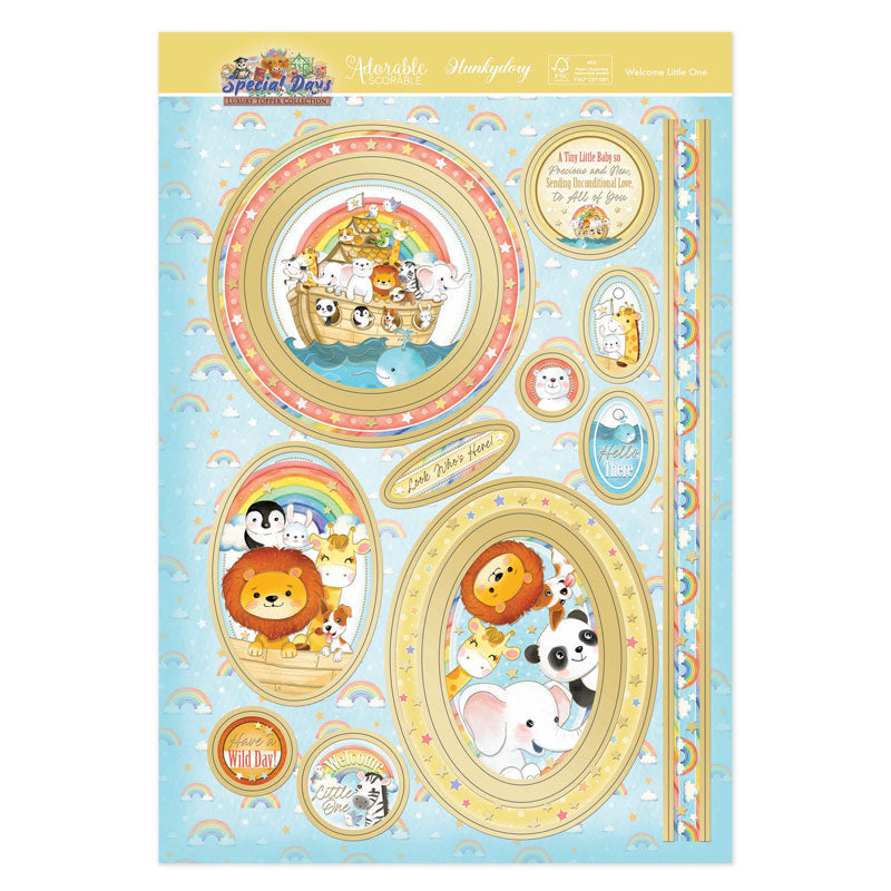 Welcome Little One Luxury Topper Set