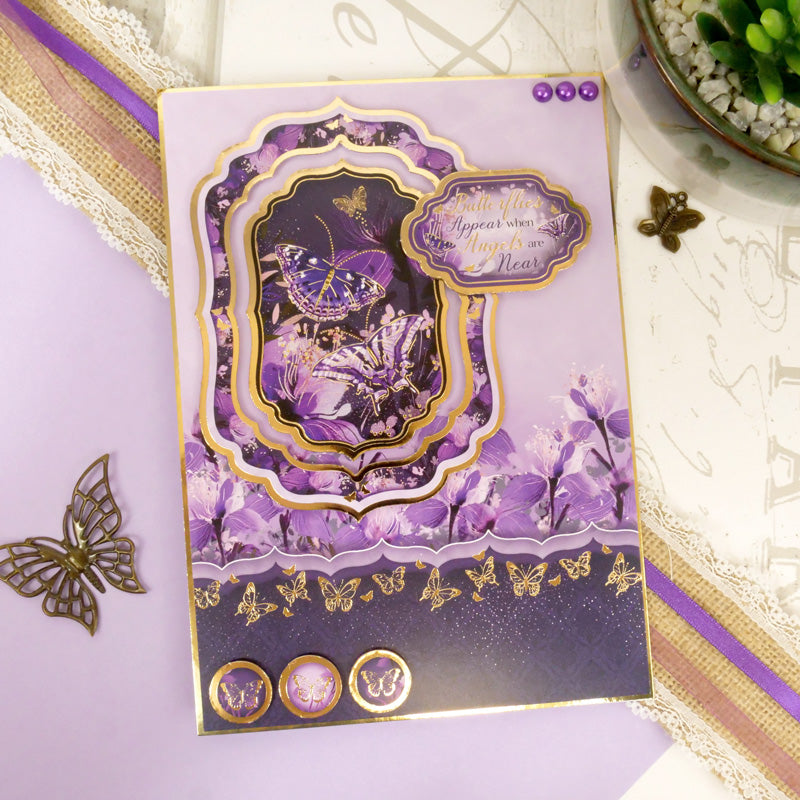 When Butterflies Appear Luxury Topper Set