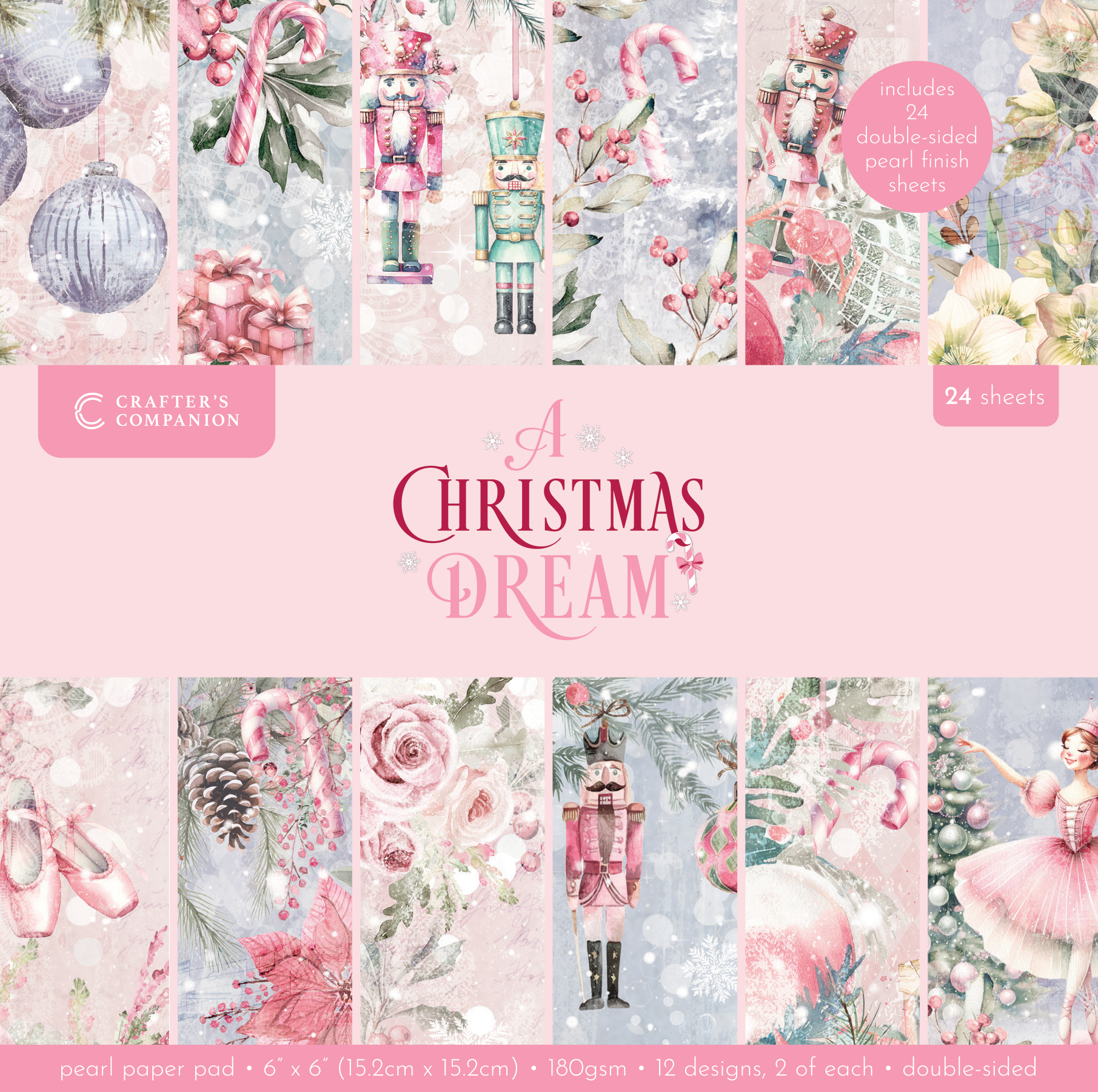 Sara Signature A Christmas Dream 6" x 6' Pad