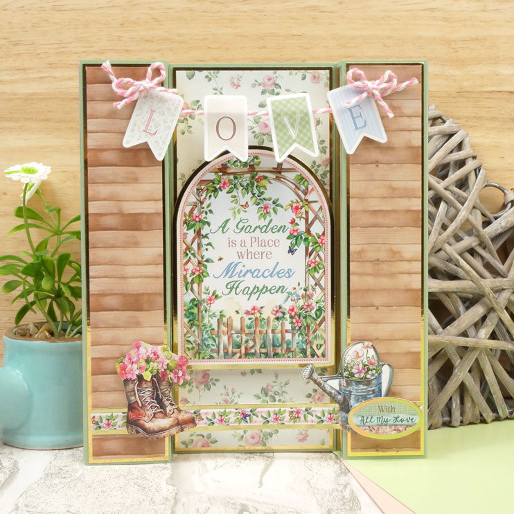 Crafty Stash Pads - Cottage Garden