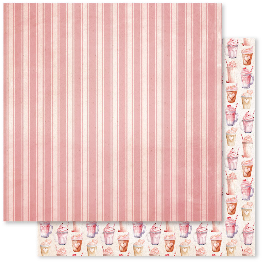 Sweet Valentine Basics B 12 x 12 Paper (12 pc Bulk Pack) 33348