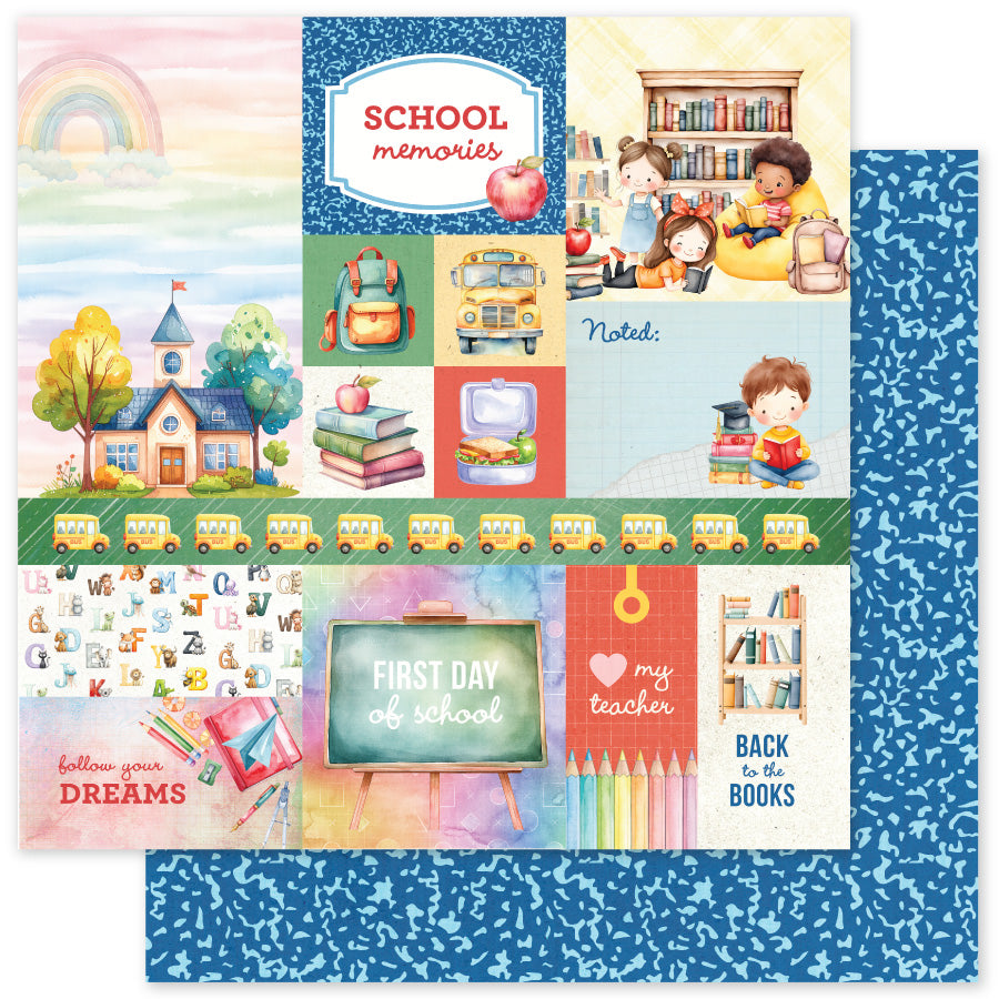 School Days 12x12 Paper Collection 36472