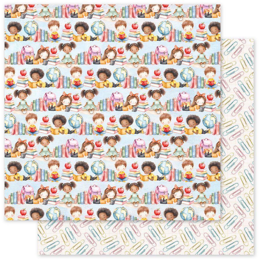 School Days Basics 12x12 Paper Collection 36505