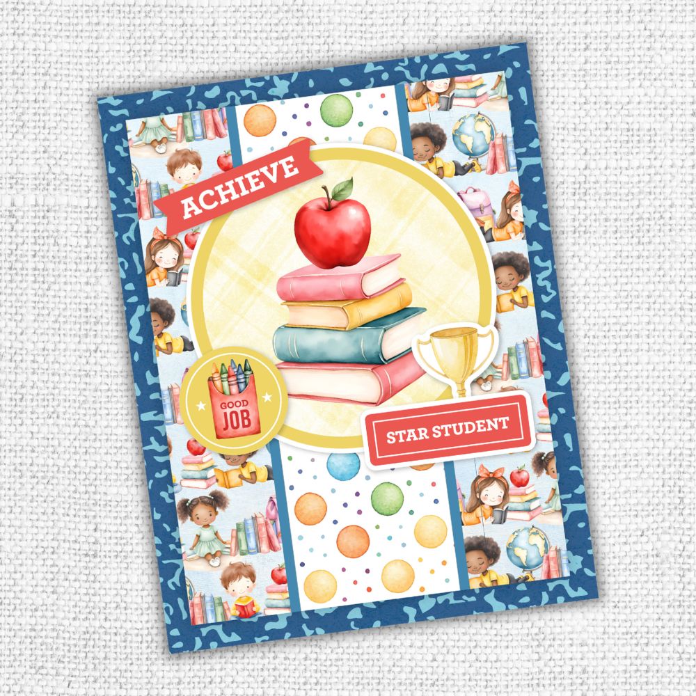 School Days Basics 12x12 Paper Collection 36505