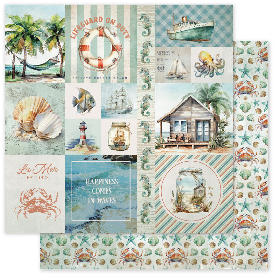 Seaside Memories 12x12 Paper Collection 33750