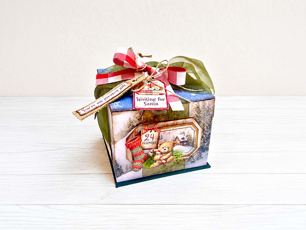 Printed Decorative Die Cuts For Art And Craft - Silent Night