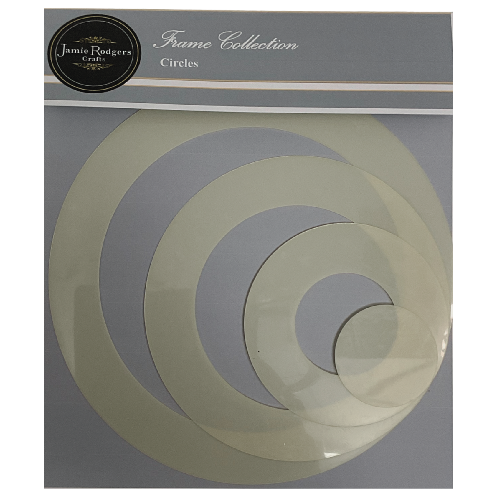 Jamie Rodgers Crafts - Circular Frames Stencil Set