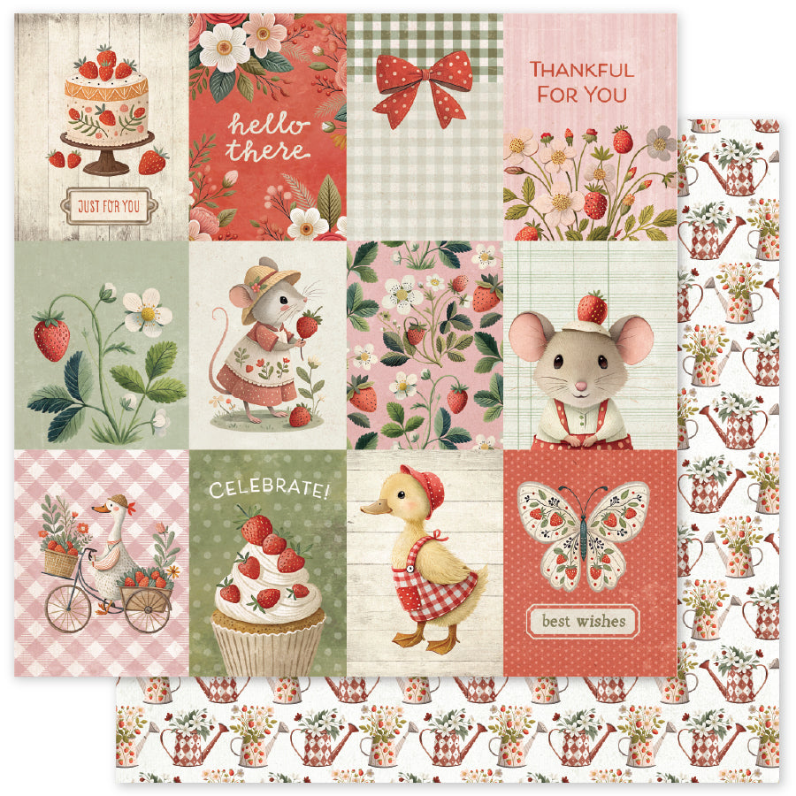 Strawberry Friends 6x6 Paper Collection 34857