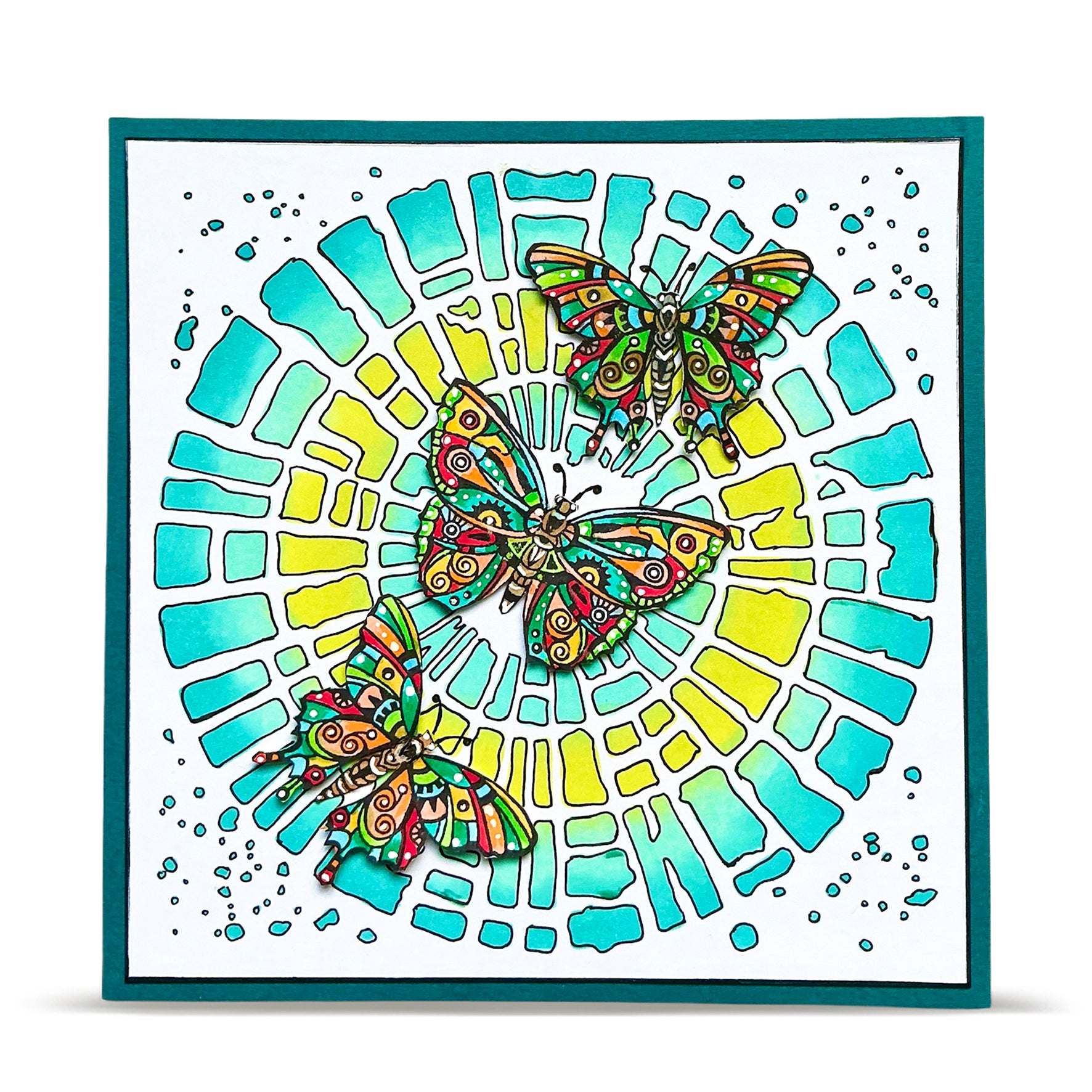 AALL and Create - A6 - Stamp Set - Papillons