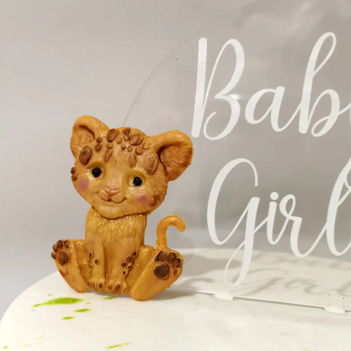 Sweet Safari Lion Cub Silicone Mould