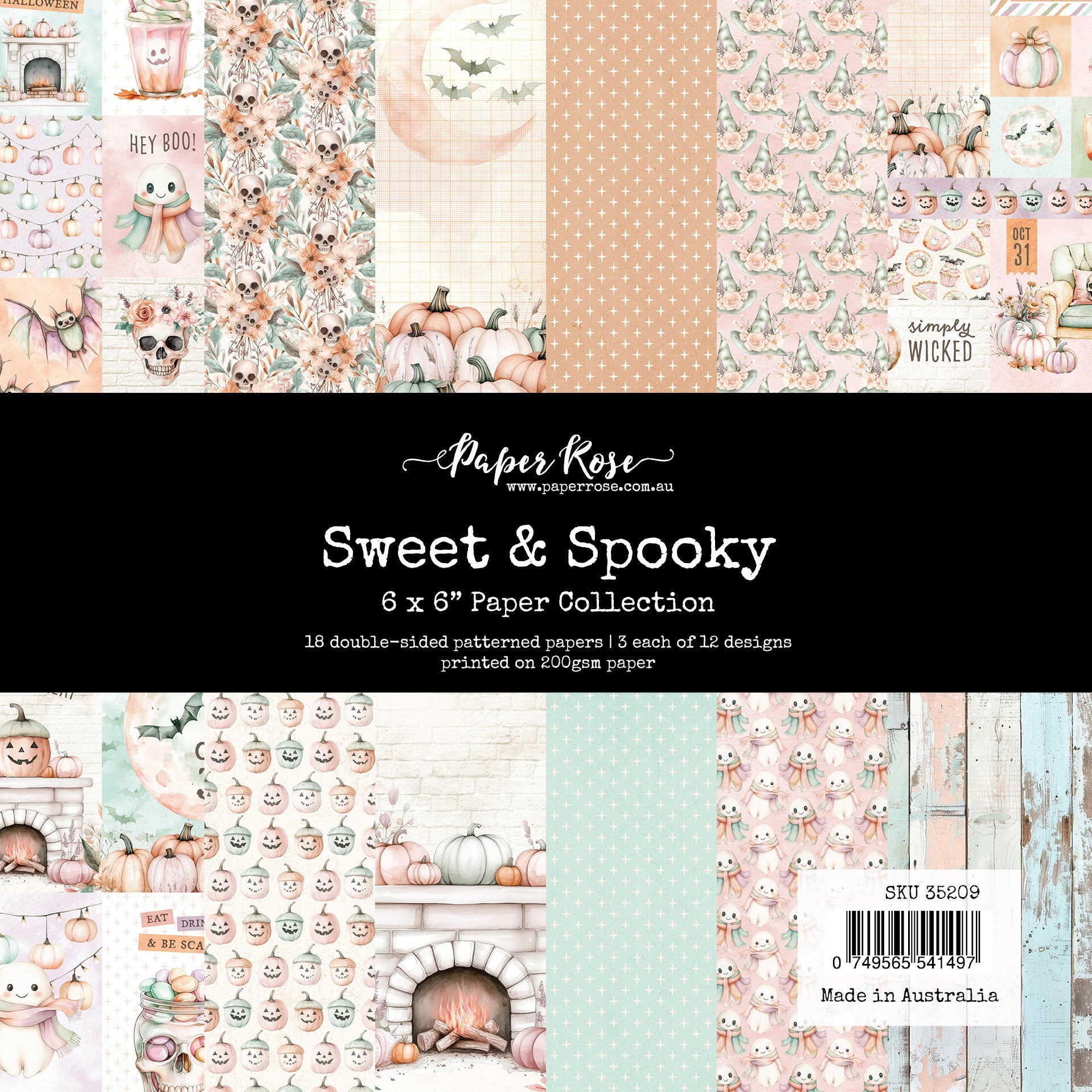 Sweet & Spooky 6x6 Paper Collection 35209